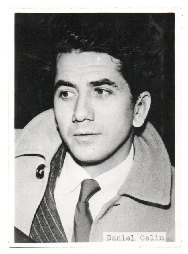 Vanha valokuva. Filmitähti  DANIEL GELIN  1921-2002