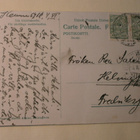 Lapset keinussa, vanha väripk, kehyspk, p. 1912 - pikkukuva 2