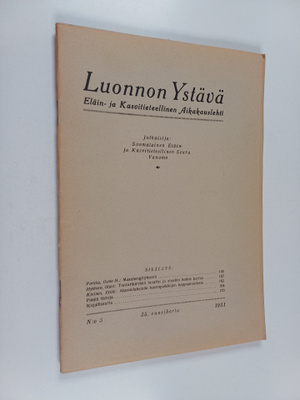 Luonnon ystävä 5/1931