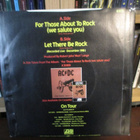 AC/DC:FOR THOSE ABOUT TO ROCK/WE SALUTE YOU 7" - pikkukuva 1