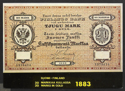 Setelin kuva - 20mk 1883