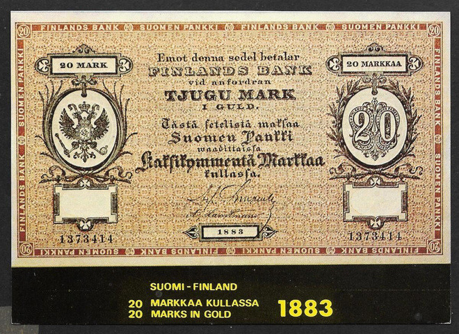 Setelin kuva - 20mk 1883