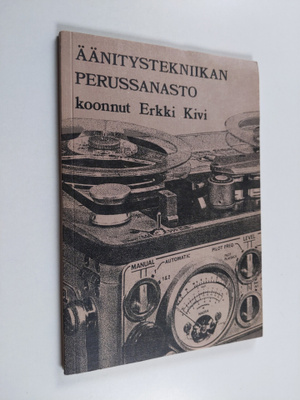 Äänitystekniikan perussanasto