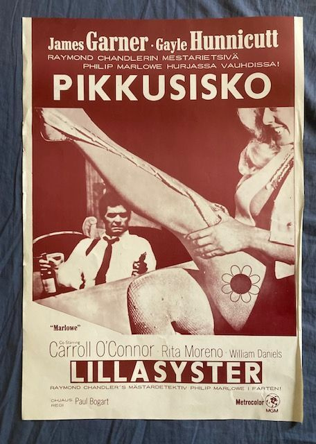 Pikkusisko/Marlowe. Elokuvajuliste.