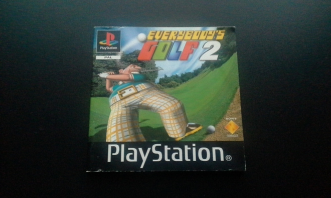 PS1: Everybody's Golf 2 pelin manuaali, suomi, ruotsi ym