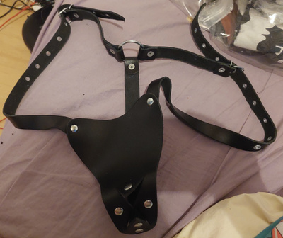 BDSM Nahkaiset "pikkuhousut".