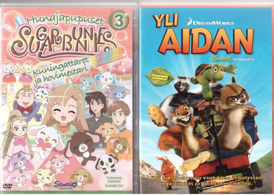 2 KPL DVD ELOKUVIA