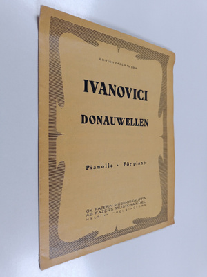 Iosif Ivanovici : Donauwellen - Walzer fur Piano