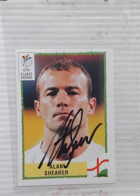 Alan Shearer Englanti signed