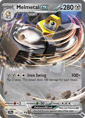 Melmetal ex 105/142 - Stellar Crown - NM/M