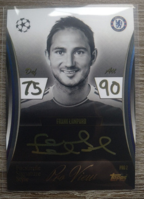 Frank Lampard Signature Style