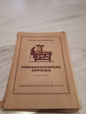 !Kankaankudonnan oppikirja 1935