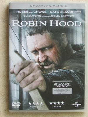 Robin Hood (2010), DVD. Russel Crowe