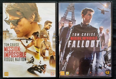 M:I ROGUE NATION ja FALLOUT – 2 Suomalaista DVD:tä 2015/2018
