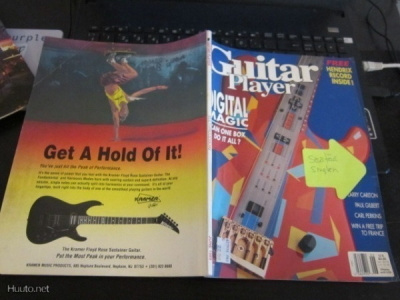 Guitar Player June 89 sis. Jimi Hendrix 7 flexi