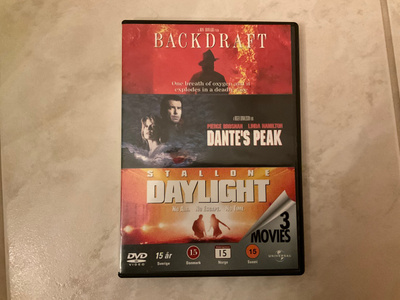 Backdraft / dante’s peak / daylight