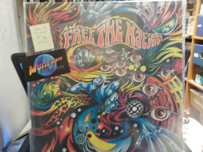 FREE THE NATION - ITALY -92 1ST PRESS. EX-/M-  LP