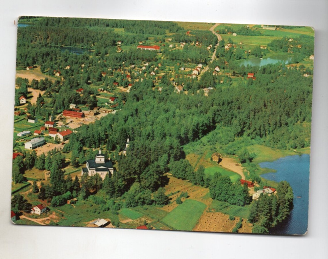 Rautalampi: ilmakuva,  (Velj.Karhumäki  543
