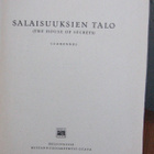 Sydney Horler: Salaisuuksien talo, Otava 1929. 302 s. - pikkukuva 4
