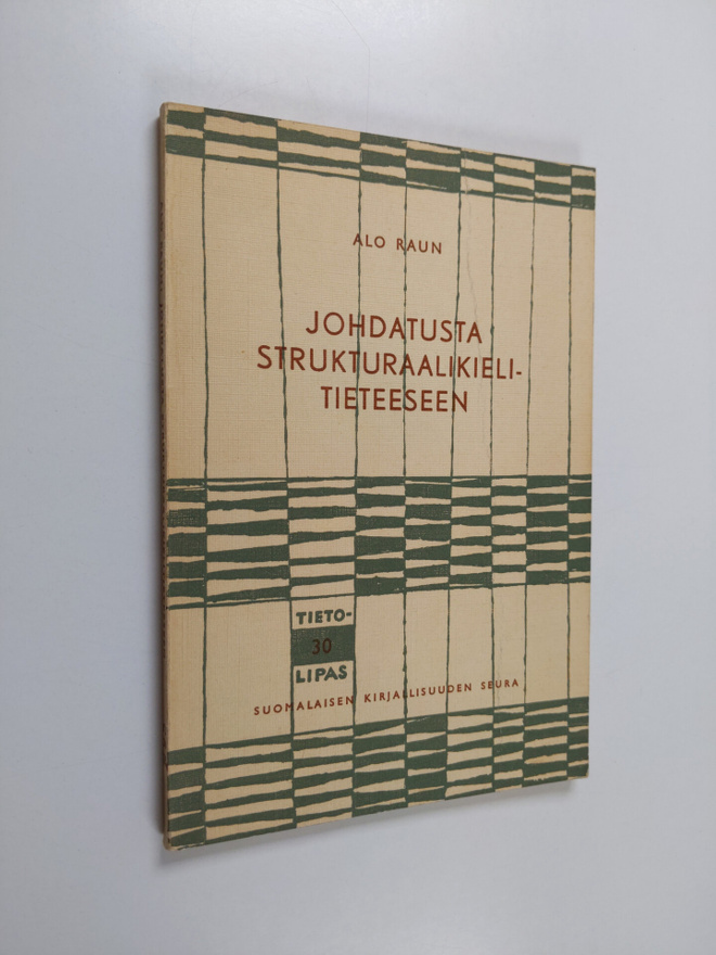 Alo Raun : Johdatusta strukturaalikielitieteeseen