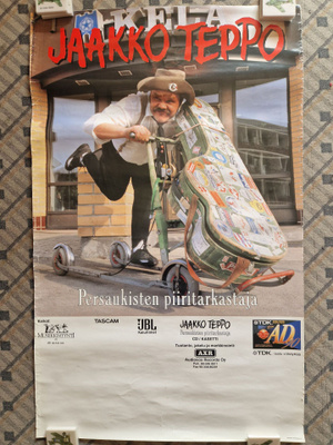 Jaakko Teppo persaukisten piiritarkastaja Keikkajuliste.