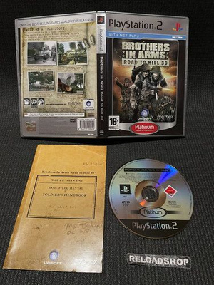 Brothers in Arms Road To Hill 30 Platinum PS2 - CIB