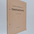 Suomen aliupseeriliitto r.y:n toimintakertomus 1.4.-31.12... - pikkukuva 1