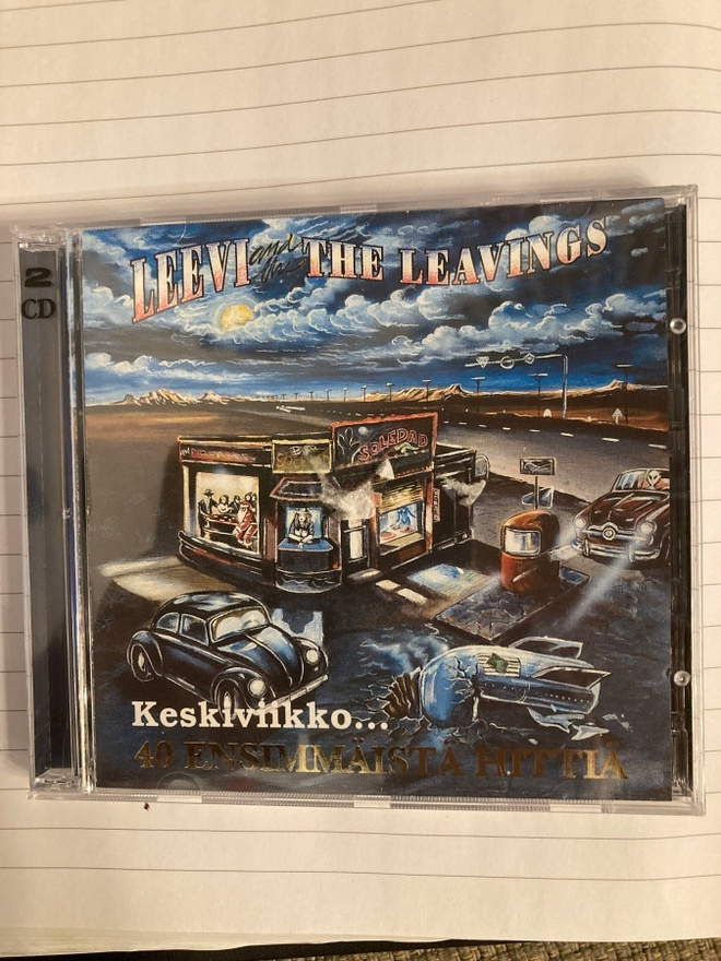 Leevi and The Leavings  40 ensimmäistä hittiä 2x cd-levy
