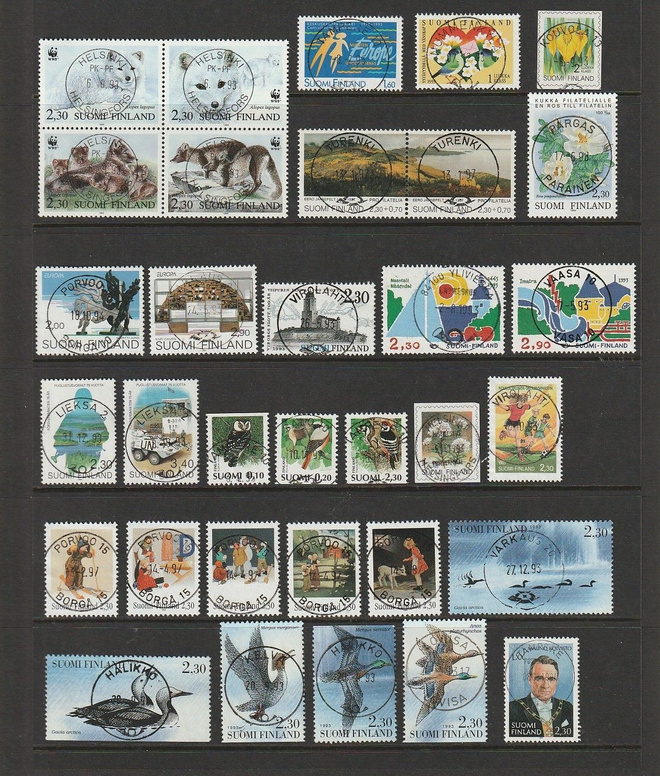 Vuoden 1993 merkit loistoleimattuina.