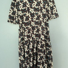 Max Mara kuviollinen mekko M - pikkukuva 2