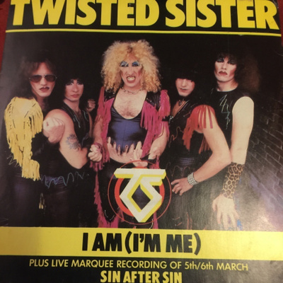 TWISTED SISTER: I Am ... * Sin After Sin*UK 1983