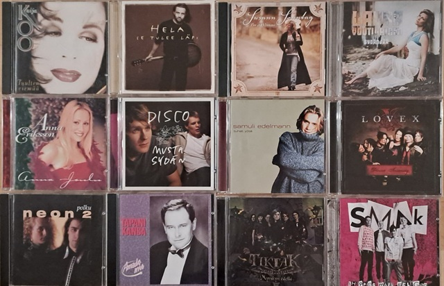 CD paketti 24kpl Kotimainen Pop,Iskelmä 90-Lukua