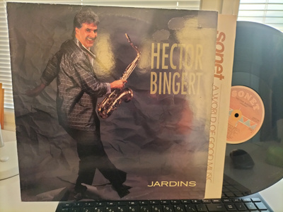 HECTOR BINGERT, Jardins, LP SWE -87  SIISTI KUNTO !!