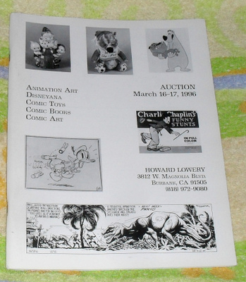 Howard Lowery Auction Catalogue 1996