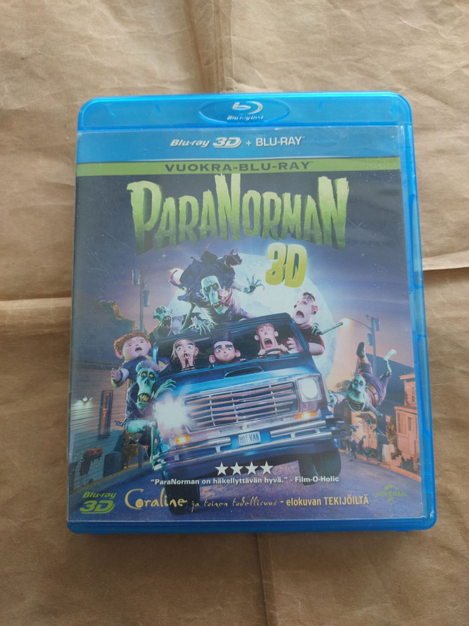 ParaNorman 3D (Bluray)
