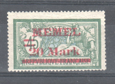 Saksa memel Mi 39