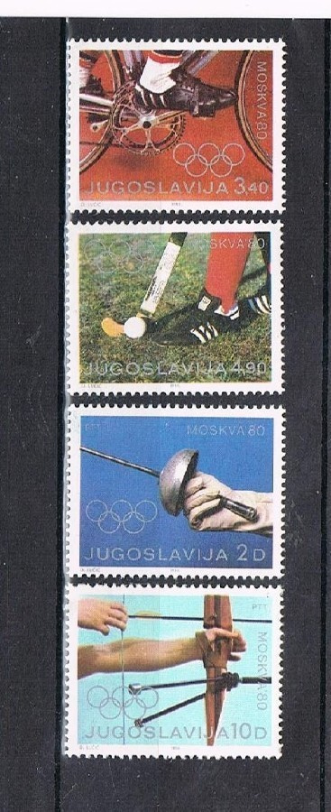 Jugoslavia 1980 - Olympialaiset Moskova ++