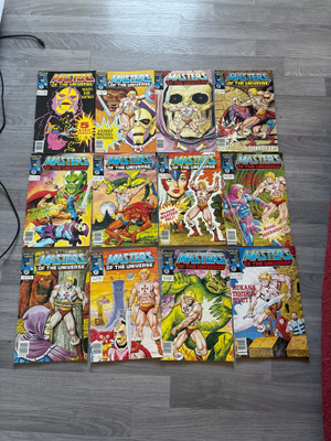 Masters of the Universe vuosikerta 1989 12 kpl yhteensä.