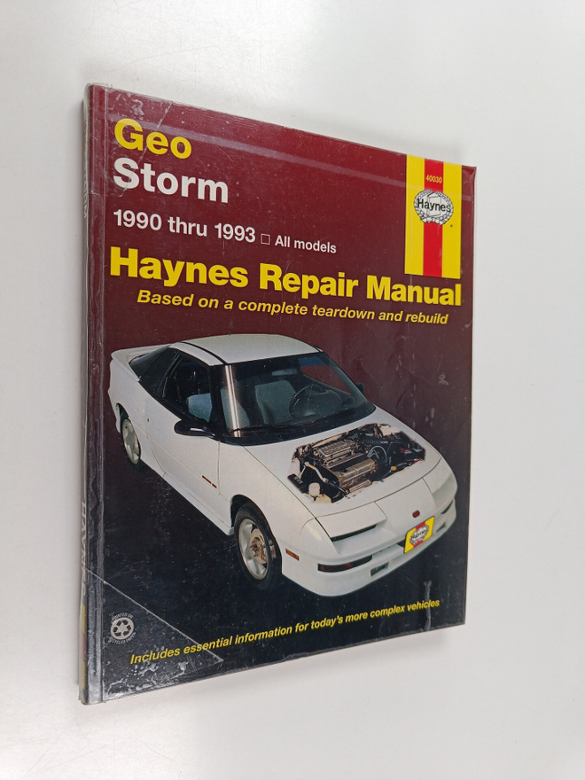 John Haynes : Geo Storm 1990 thru 1993