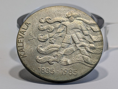 50mk - Kalevala 1985 (hopeaa)