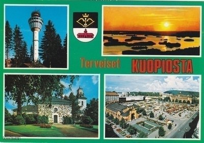 KIRKKOKORTTI - KUOPION TUOMIOKIRKKO - 1