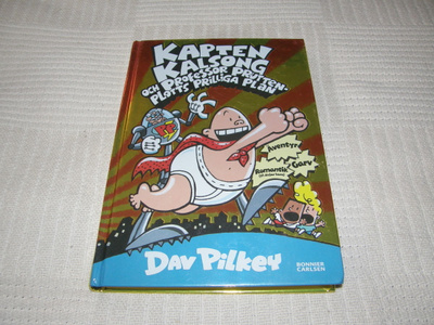Pilkey Kapten Kalsong och professor Pruttenplotts prilliga