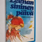 Marjatta Kurenniemi : Leenan sininen päivä - pikkukuva 1