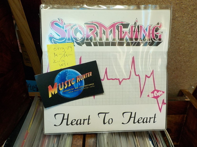STORMWING - HEART TO HEART 1st press  M-/M- 7"