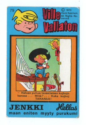 Purkkakuva Hellas VILLE VALLATON n:o 79  1970