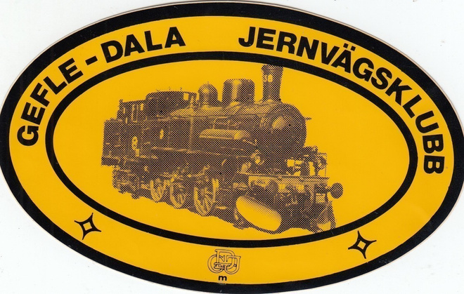 Gefle - Dala  Jernvägsklubb  tarra  ,  p84