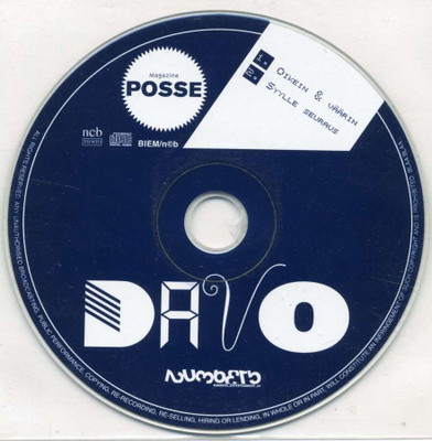 DAVO: Oikein & Väärin – 2 biisin Posse-Promo CDS 2005