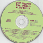THE SMITHS: The World Won’t Listen * EUR - pikkukuva 3