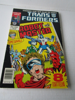Transformers sarjisalbumi n:o 1/1989