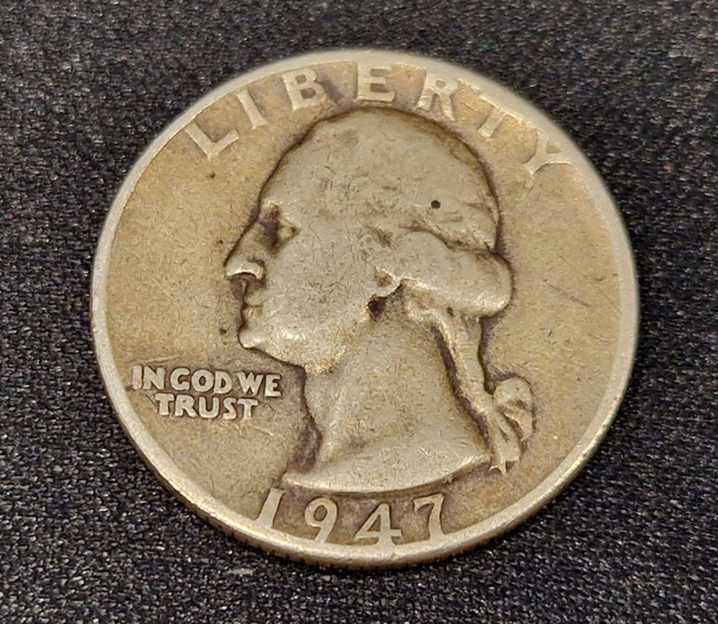 USA Hopea Washington quarter 1947-D